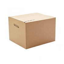 BO&Icirc;TE AVEC FERMETURE ADH&Eacute;SIVE  561 G/M2 57x38x20 CM NATUREL CARTON (20 UNIT&Eacute;)