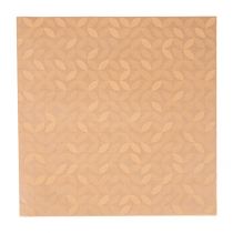 PAPIER INGRAISSABLES BASKET PFAS FREE "LEAF" 38 G/M2 31x31 CM NATUREL PARCH.INGRAISSABLE (1000 UNIT&Eacute;)