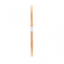BAGUETTES JAPONAISES PREM. DOUBLE POINTE BAMBOO  24 CM NATUREL BAMBOU (100 UNIT&Eacute;)