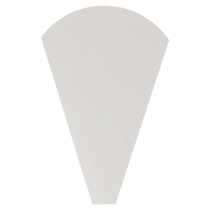 C&Ocirc;NES CR&Ecirc;PES THEPACK  12x2,5x19 CM BLANC CARTON NANO-MICRO (2000 UNIT&Eacute;)