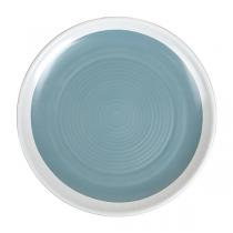 ASSIETTES ASAMI WARE  &Oslash; 20x2,5 CM BLEU M&Eacute;LAMINE (12 UNIT&Eacute;)
