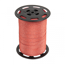 RUBAN "GLITTER"  10 MMx100 M ROUGE PP (1 UNIT&Eacute;)