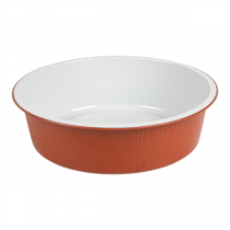 R&Eacute;CIPIENTS LAQU&Eacute;S  1200 ML &Oslash; 19,6/16x5,5 CM CUIVRE ALUMINIUM (50 UNIT&Eacute;)