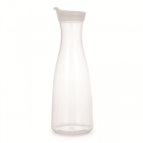 PICHET AVEC COUVERCLE  1,5 L &Oslash; 6,5x31,5 CM TRANSPARENT SAN (1 UNIT&Eacute;)