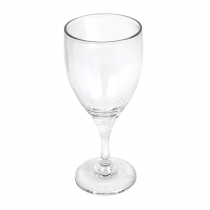 VERRES &Agrave; PIED &Agrave; VIN  300 ML &Oslash; 7,6/7,2x18,8 CM TRANSPARENT SAN (6 UNIT&Eacute;)