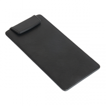 PORTE ADDITIONS AVEC CLIP   10,3x21x0,4 CM NOIR POLYUR&Eacute;THANE (12 UNIT&Eacute;)