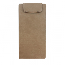PORTE ADDITIONS AVEC CLIP   10,3x21x0,4 CM MARRON POLYUR&Eacute;THANE (12 UNIT&Eacute;)