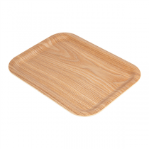 PLATEAU WOOD  32x24 CM NATUREL BOIS (1 UNIT&Eacute;)