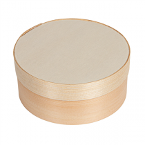 MINI BO&Icirc;TES CYLIND. COUVERCLE+CAPSULE WOOD 365 ML &Oslash; 10,4x4,2 CM NATUREL BOIS (100 UNIT&Eacute;)