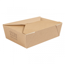 BO&Icirc;TES AM&Eacute;RICAINES POUR CUISSON THEPACK 1980 ML 260 G/M2 19,6x14x6,2 CM NATUREL CARTON NANO-MICRO (200 UNIT&Eacute;)