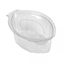 PETITS POTS + COUVERCLE INCLUS  30 ML 5,5x4x2,5 CM TRANSPARENT PET (1000 UNIT&Eacute;)
