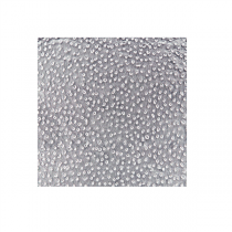 ALUMINIUM GAUFR&Eacute; EN BO&Icirc;TE DISTRIBUTRICE  15&micro; 22,9x27,3 CM ARGENTE ALUMINIUM (500 UNIT&Eacute;)