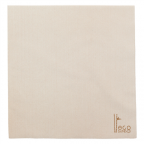 SERVIETTES LIKE LINEN - ECO BAMBOO  70 G/M2 40x40 CM NATUREL SPUNLACE (600 UNIT&Eacute;)