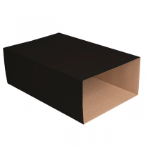 HOUSSE POUR PLATEAU DE CATERING THEPACK  59x38x20 CM NOIR CARTON MICROCANAL (25 UNIT&Eacute;)