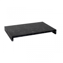 PR&Eacute;SENTOIR POUR BUFFET   35x12x3 CM NOIR MARBRE (1 UNIT&Eacute;)
