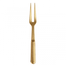 FOURCHETTE DE SERVICE &Agrave; DEUX DENTS ARTINOX "VINTAGE"  28,5 CM DORE INOX (1 UNIT&Eacute;)
