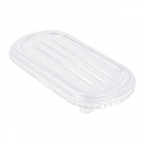 COUVERCLES LUNCH BOX 320.52/53 "BIONIC" 850 ML 23,6x13,5x1,3 CM TRANSPARENT PET (500 UNITÉ) - Garcia de Pou