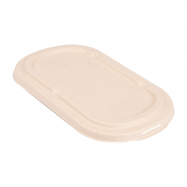 COUVERCLES LUNCH BOX 320.54/55 "BIONIC" 1000 ML 22,6x13,4x1,4 CM NATUREL BAGASSE (500 UNITÉ) - Garcia de Pou