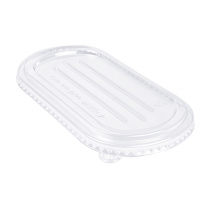 COUVERCLES LUNCH BOX 320.54/55 "BIONIC" 1000 ML 21,6x13,1x1,3 CM TRANSPARENT PET (500 UNITÉ) - Garcia de Pou