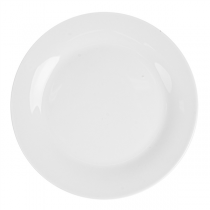 ASSIETTES PLATES  Ø 19 CM BLANC PORCELAINE (72 UNITÉ) - Garcia de Pou