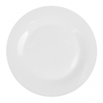 ASSIETTES PLATES  Ø 27 CM BLANC PORCELAINE (24 UNITÉ) - Garcia de Pou