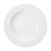 ASSIETTES CREUSES  Ø 23 CM BLANC PORCELAINE (24 UNITÉ) - Garcia de Pou