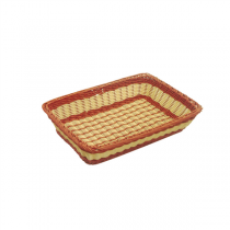 CORBEILLE PATISSERIE SIMILAIRE OSIER  45x32,5x10,5 CM NATUREL PP (1 UNITÉ) - Garcia de Pou