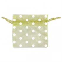 48 U. SACHETS ORGANDY AVEC FERMETURE-À POIS  12,5x17 CM MENTHE MICROFIBRE (1 UNITÉ) - Garcia de Pou