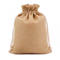 48 U. SACHETS AVEC FERMETURE  15x24 CM NATUREL JUTE (1 UNITÉ) - Garcia de Pou