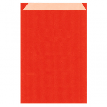 ENVELOPPE CADEAUX  60 G/M2 26+9x38 CM ROUGE KRAFT VERGÉ (250 UNITÉ) - Garcia de Pou