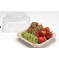 Assiette naturel biodegradable 14 cm