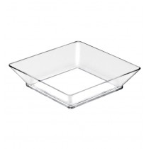 VERRINE PLASTIQUE MINI ASSIETTE CRISTAL 