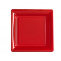 ASSIETTE JETABLE ROUGE 29cm