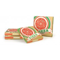 BOITE PIZZA KRAFT BRUN 26x26x4cm