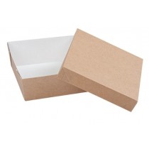 Boites Nanocanellure + couvercle 500 ML 220 G/M2 -12x12x5cm 