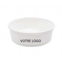 Bol en carton blanc 500ml Personnalisé