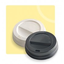 COUVERCLE BLANC POUR GOBELET PERSONNALISE 