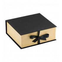 COFFRET ALLURE NOIR KRAFT RUBAN 255x230