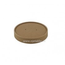 COUVERCLE brun POUR POT  Ø 116mm