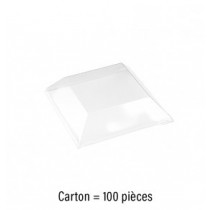 Couvercle Assiette cubik 10X10cm 