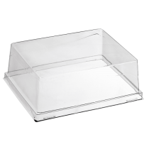 Couvercle transparent pour assiette Quartz 9x9cm