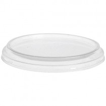 COUVERCLE POUR POT ROND PLASTIQUE CRISTAL FROID  "Tusipack"