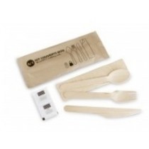 Sachet couverts 6/1 Bois IMBATTABLE