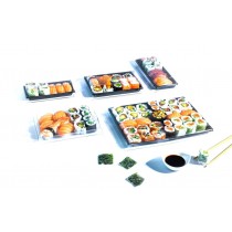 BARQUETTE SUSHIS CRISTAL 140X90 avec Couvercle 