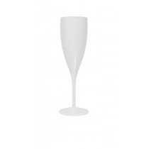 Flute transparente incassable & réutilisable -18cl PP