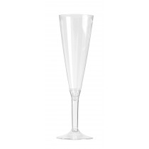 1pc, Flûte À Champagne Jetable, Verres À Vin En Plastique À Rebord  Métallique De 150 Ml /