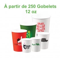 Gobelet carton personnalisé12oz