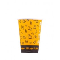 GOBELET CARTON DECOR 18/20cl -7oz  100% PAPIER