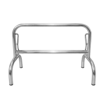 D&eacute;vidoir inox de comptoir pour bobine papier ingraissable personnalis&eacute;