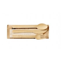 Kit Couvert 4/1 Fibre de Bambou Eco
